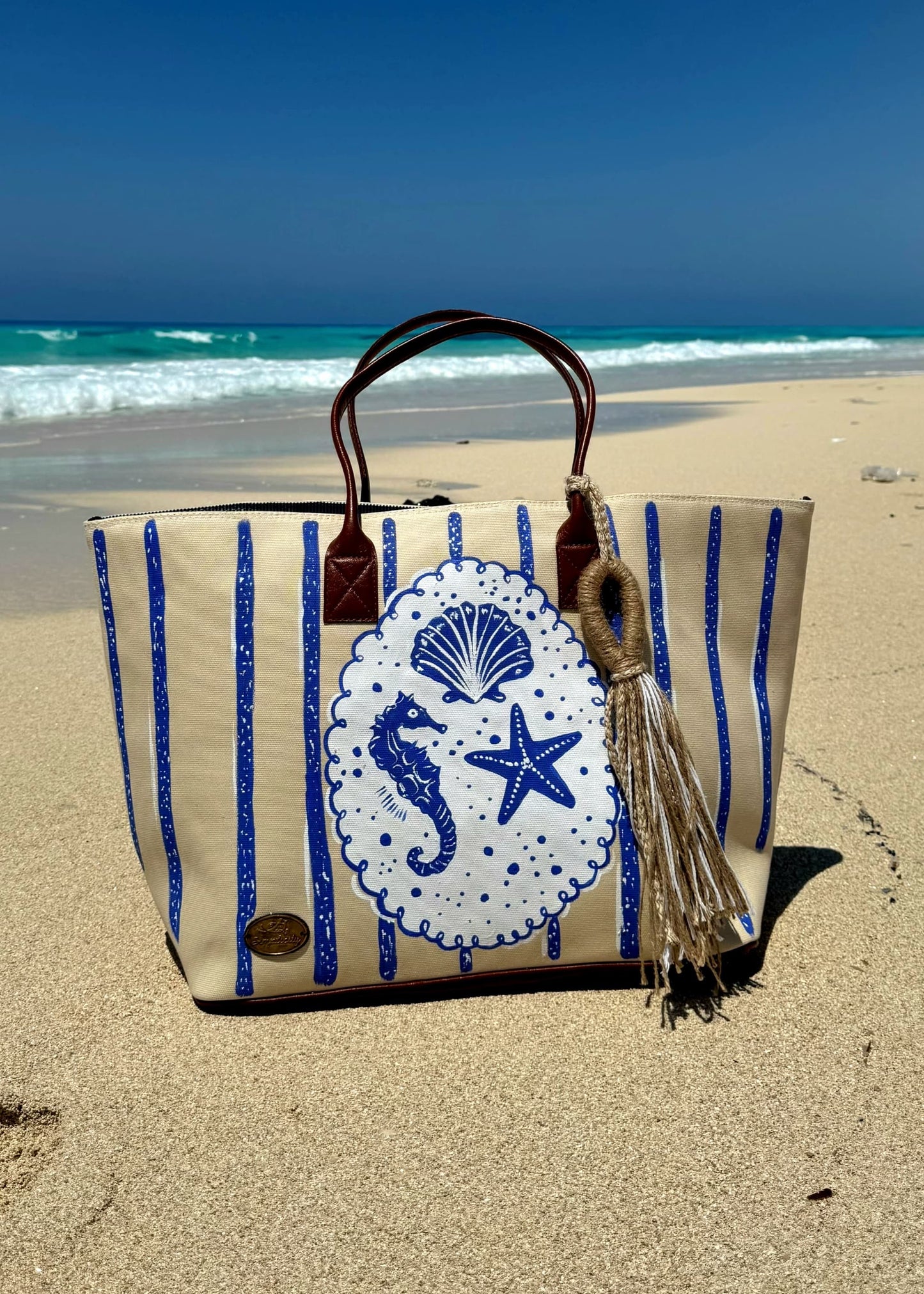 Beach Bags with Tassel