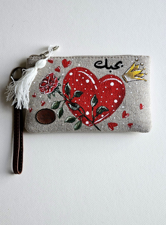 Mini Pouch X Red Heart