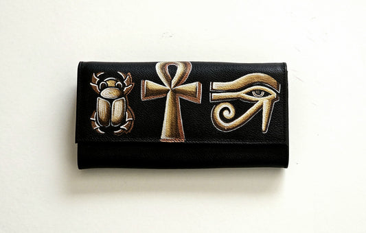 Leather Wallet X Black Ancient History