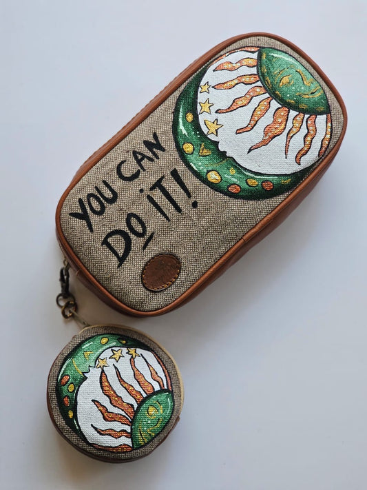 Pencil Case X Coin Purse Sun&Moon