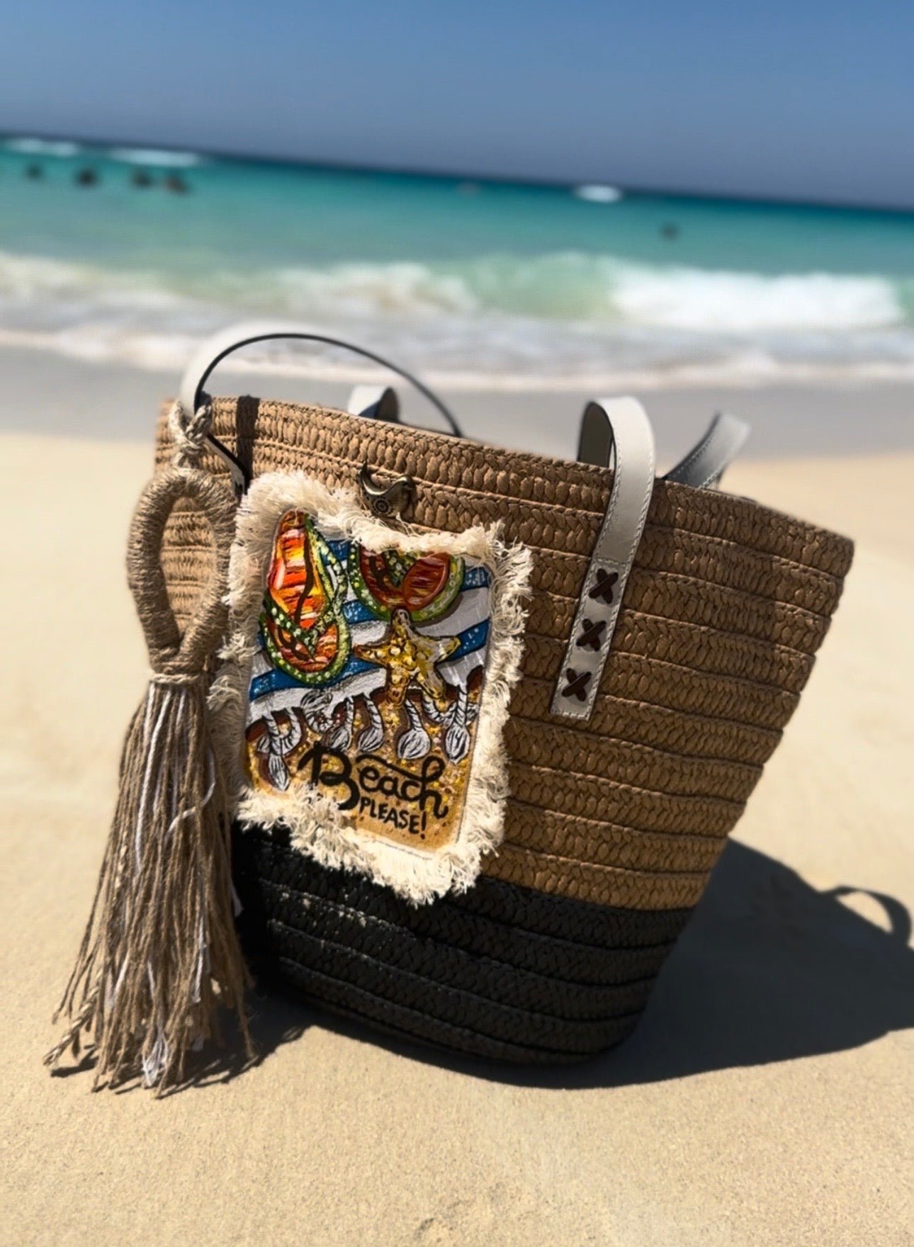 Straw Beach Bags
