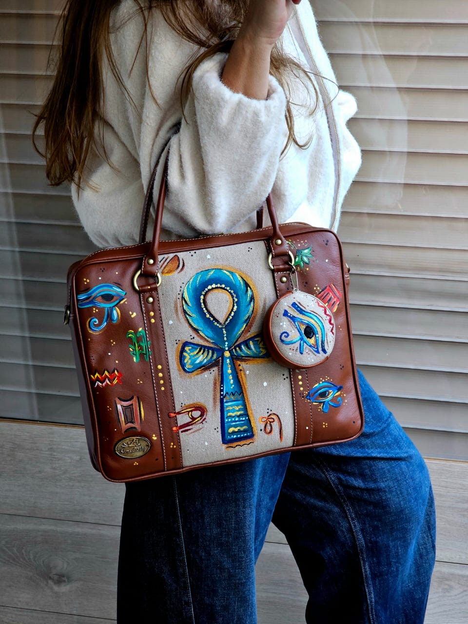 Laptop Bag X Blue Key of Life