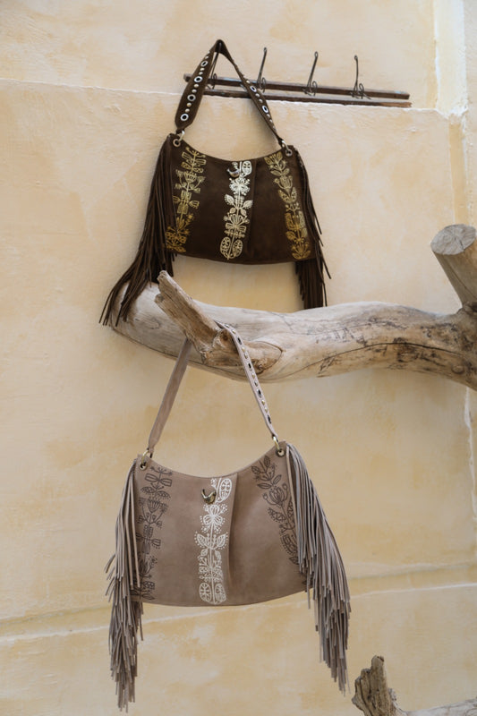 Shoulder Bag Side Fringes
