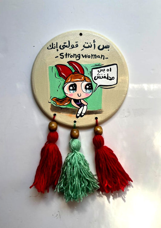 Wall Deco X Strong Woman