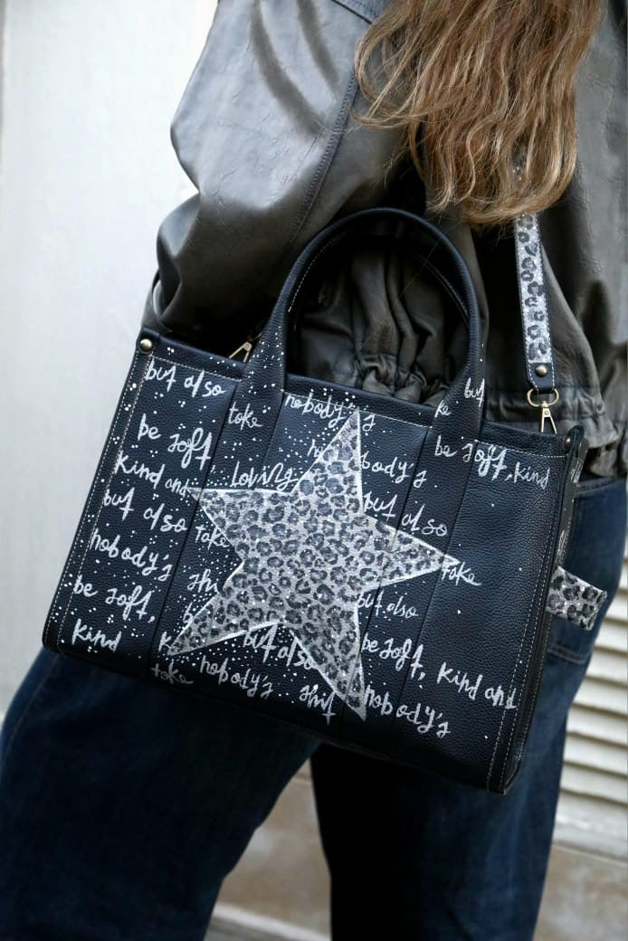 Large Tote Bag X Star