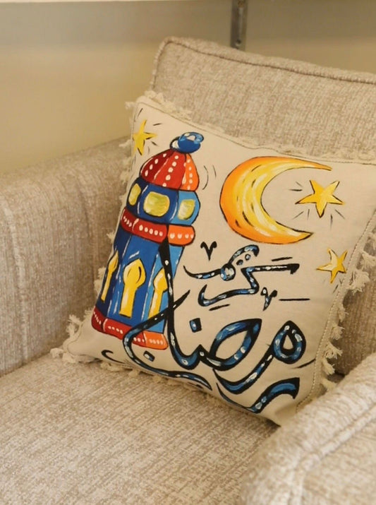 Cushion Cover X Colorful Lantern