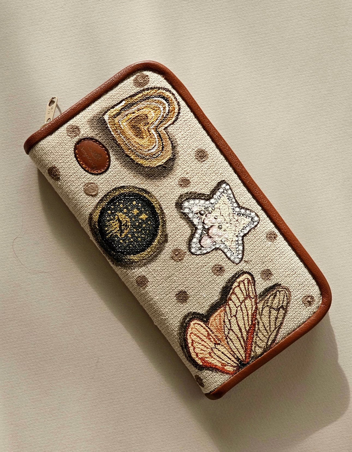 Fabric Wallet X Magical Garden