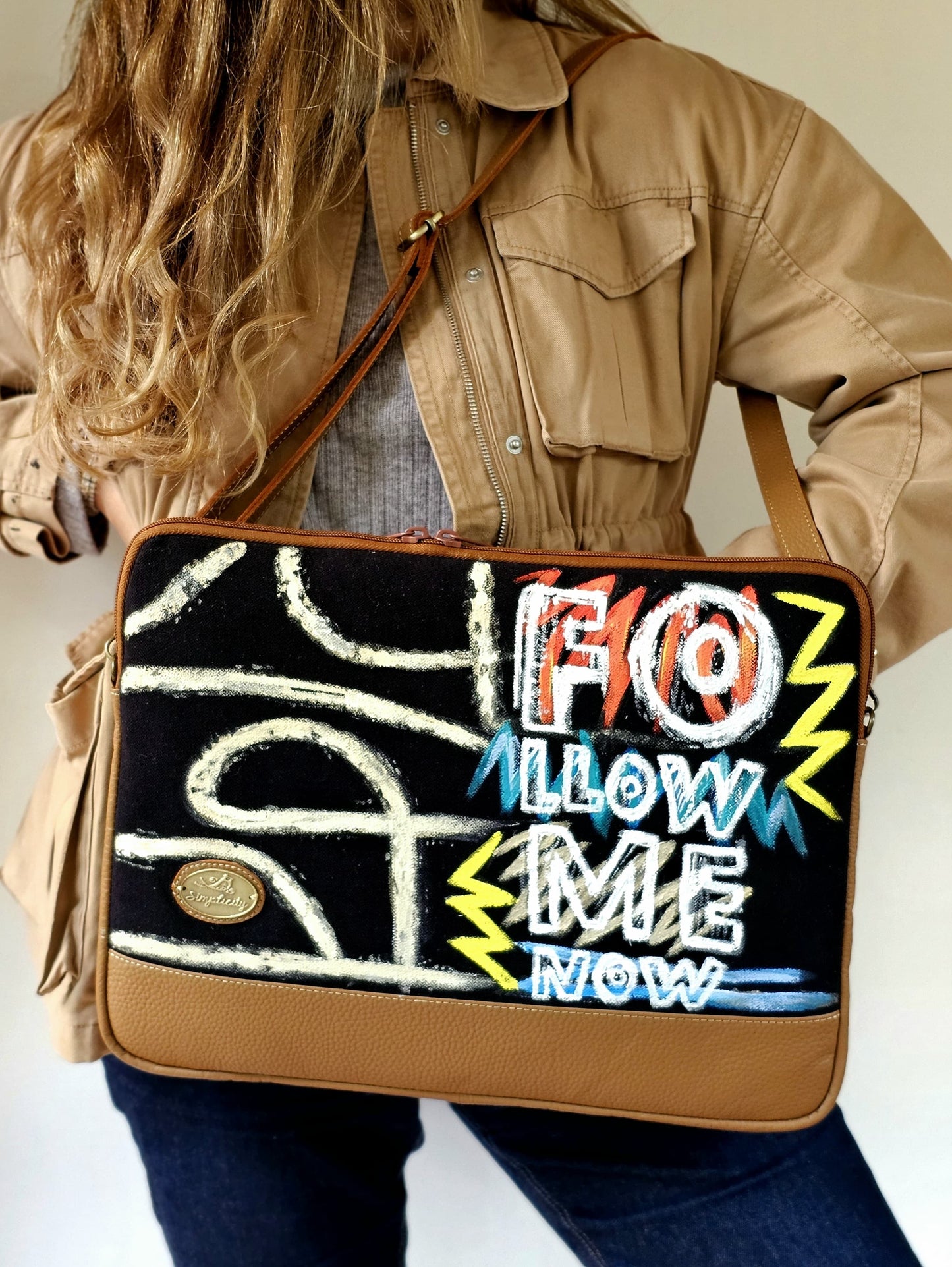 Laptop Sleeve Follow Me Now