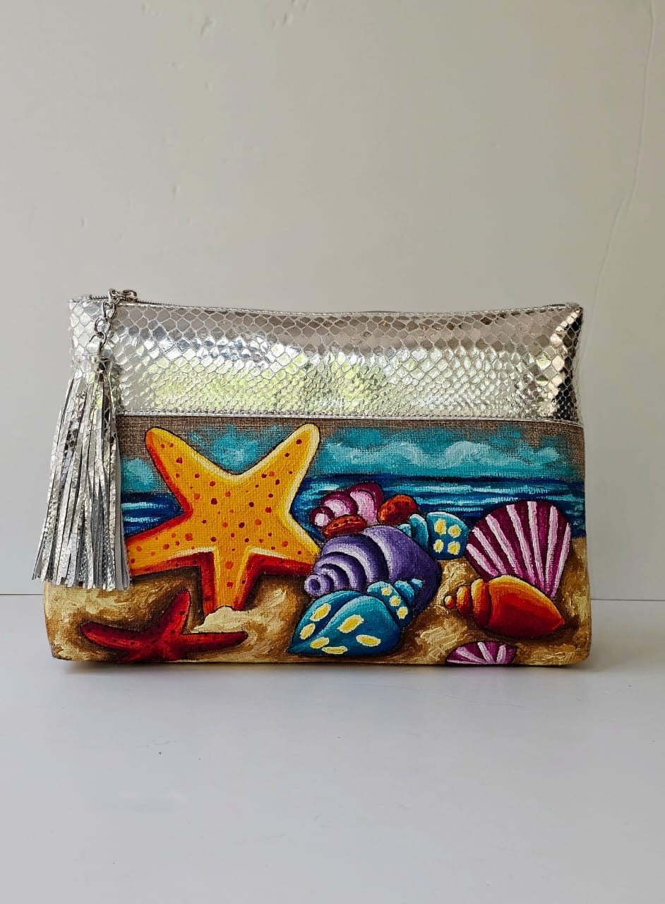 Summer Clutch X Colorful Seashells 1