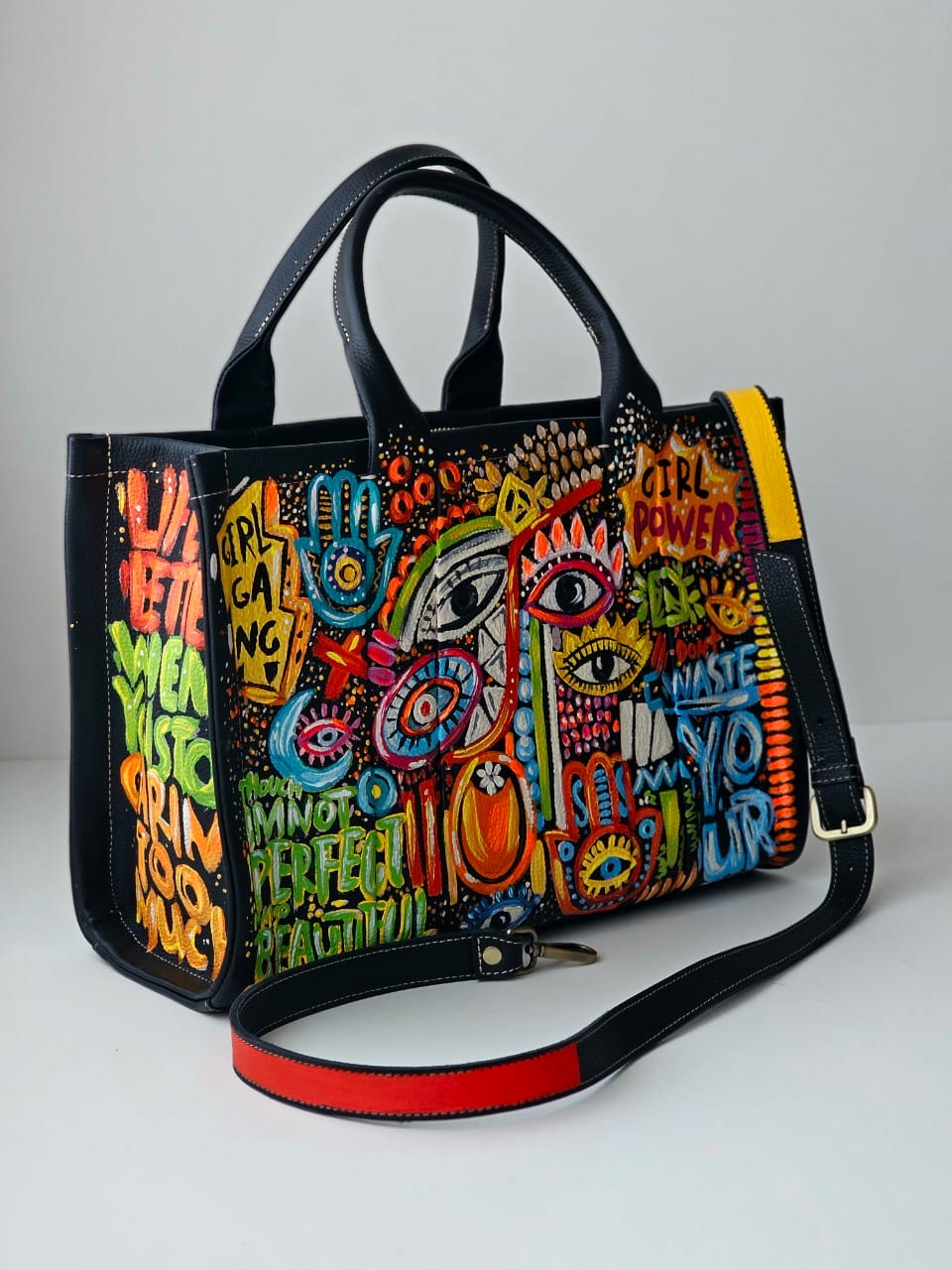 Leather Tote Bag X Colors