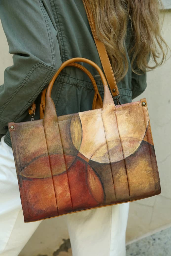 Large Tote Bag X Autumn Flow