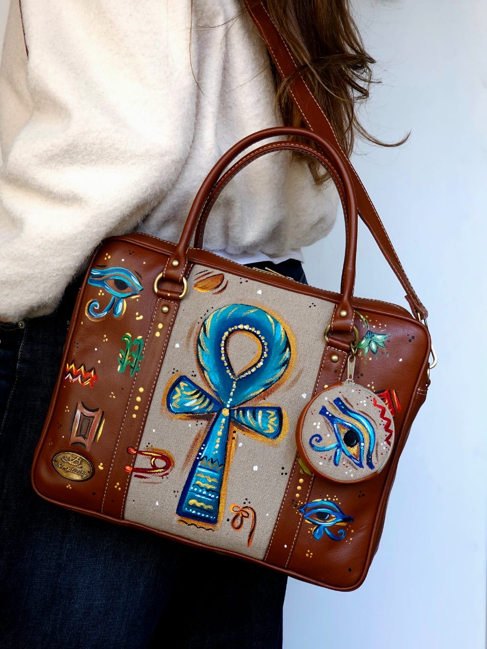 Laptop Bag X Blue Key of Life