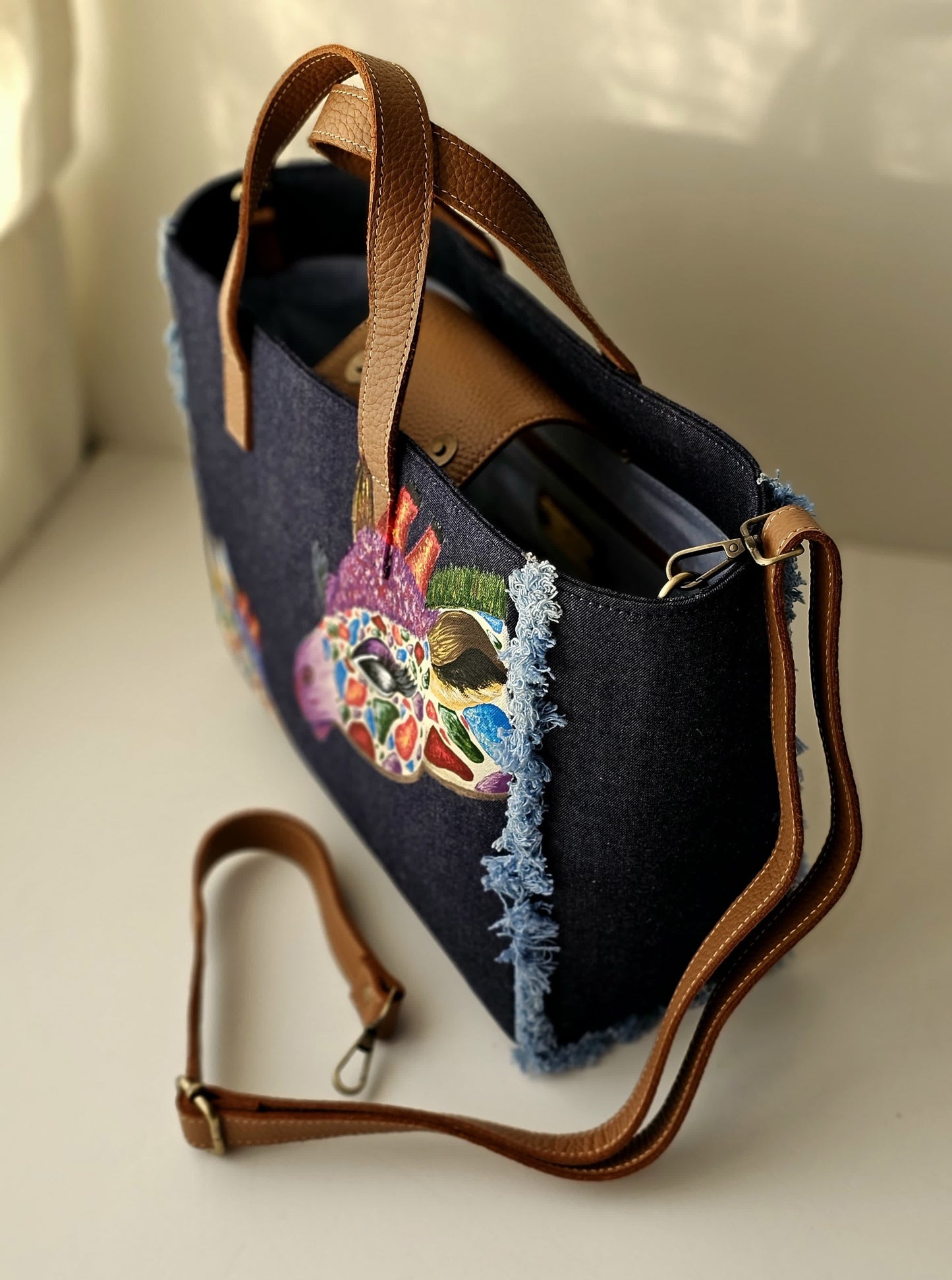 Jeans Tote Bag Jeans X Giraffe