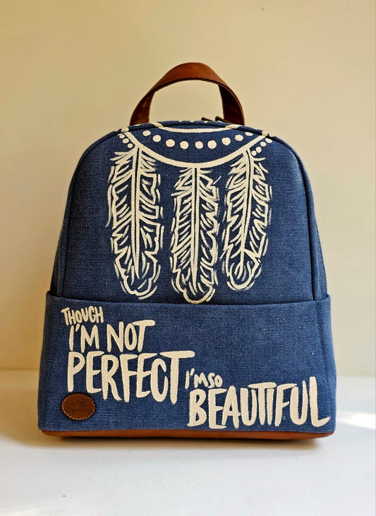 Fabric Medium Backpack Jeans X Dream Catcher