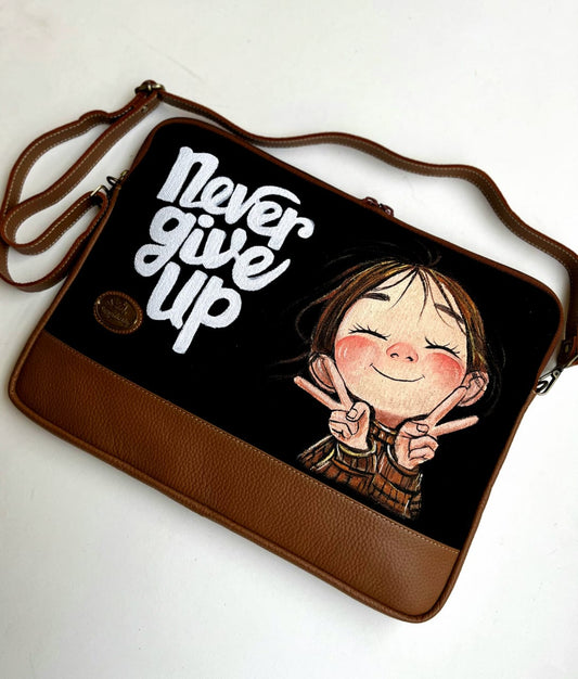 Laptop Sleeve X Never Give Up