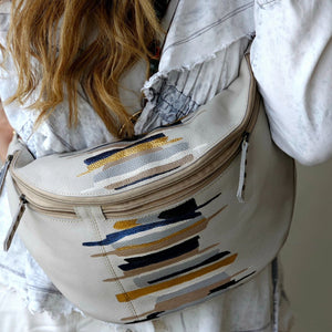 Leather Bumbag Multicolor Art