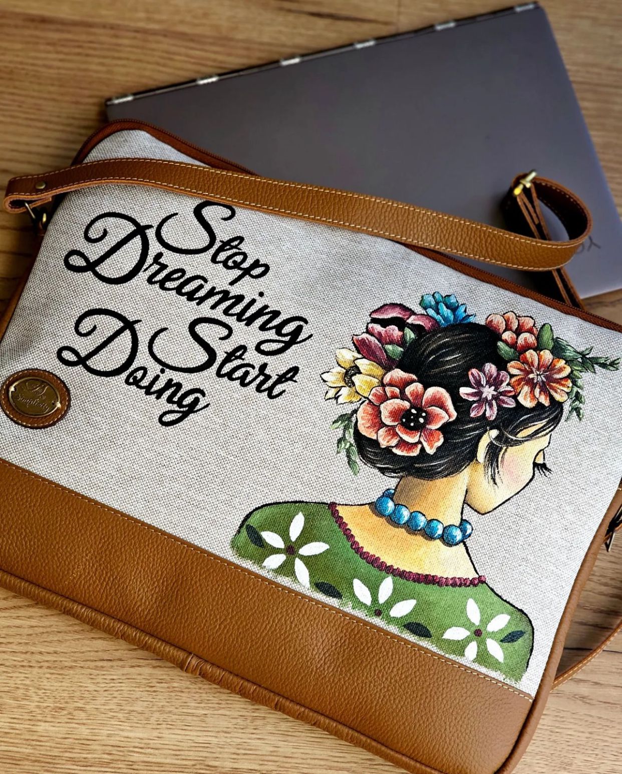 Laptop Sleeve Flower Girl