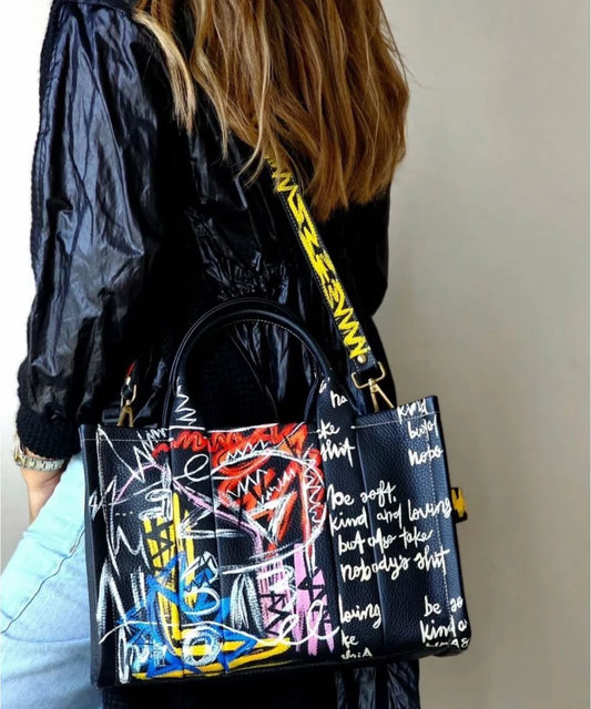 Large Tote Bag Black