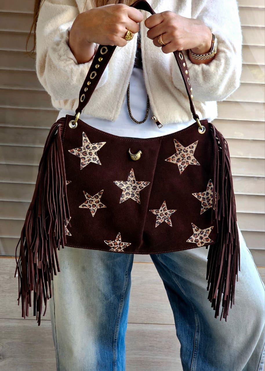 Shoulder Bag Side Fringes