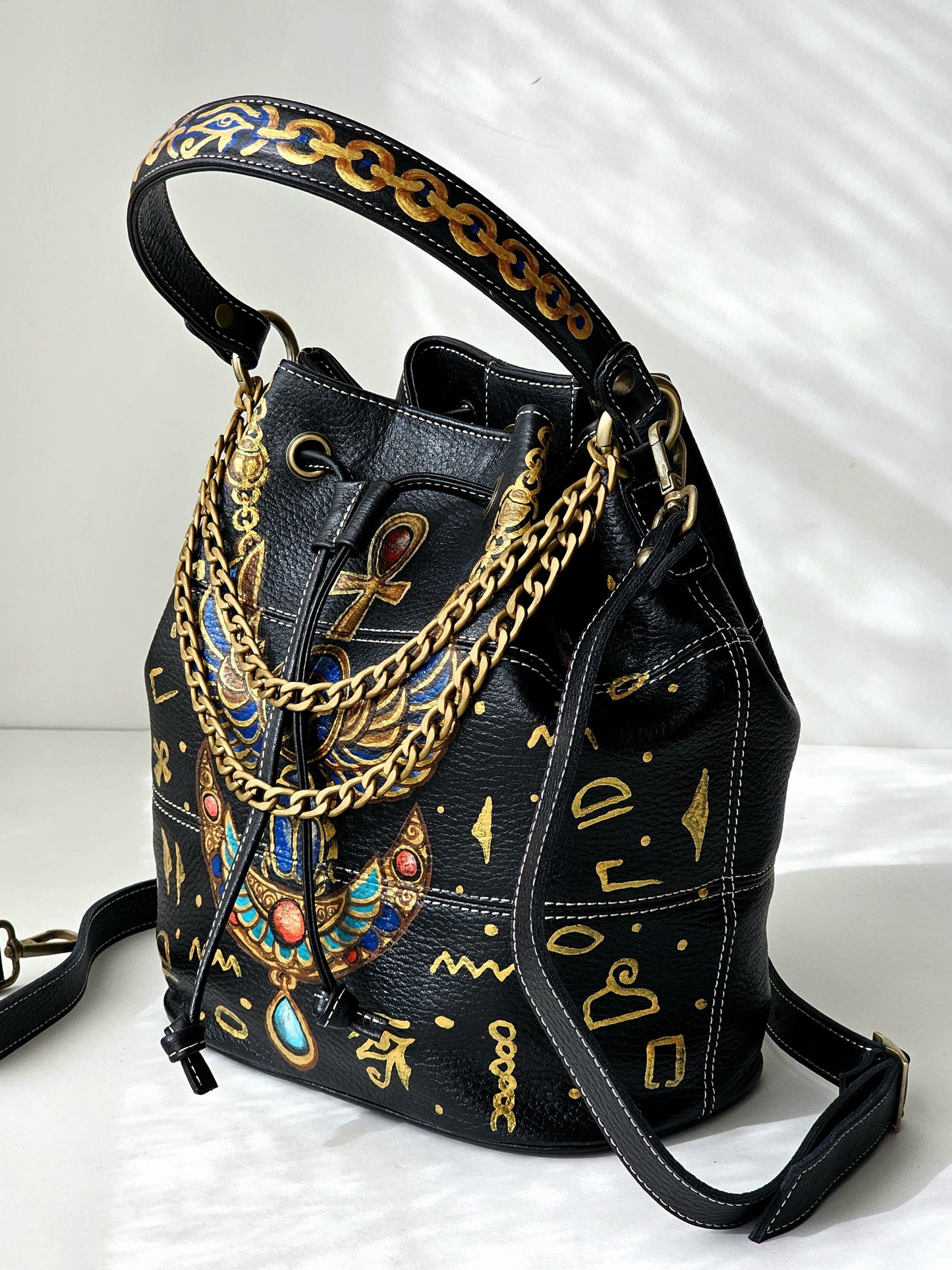 Leather Bucket X Pharoic Design