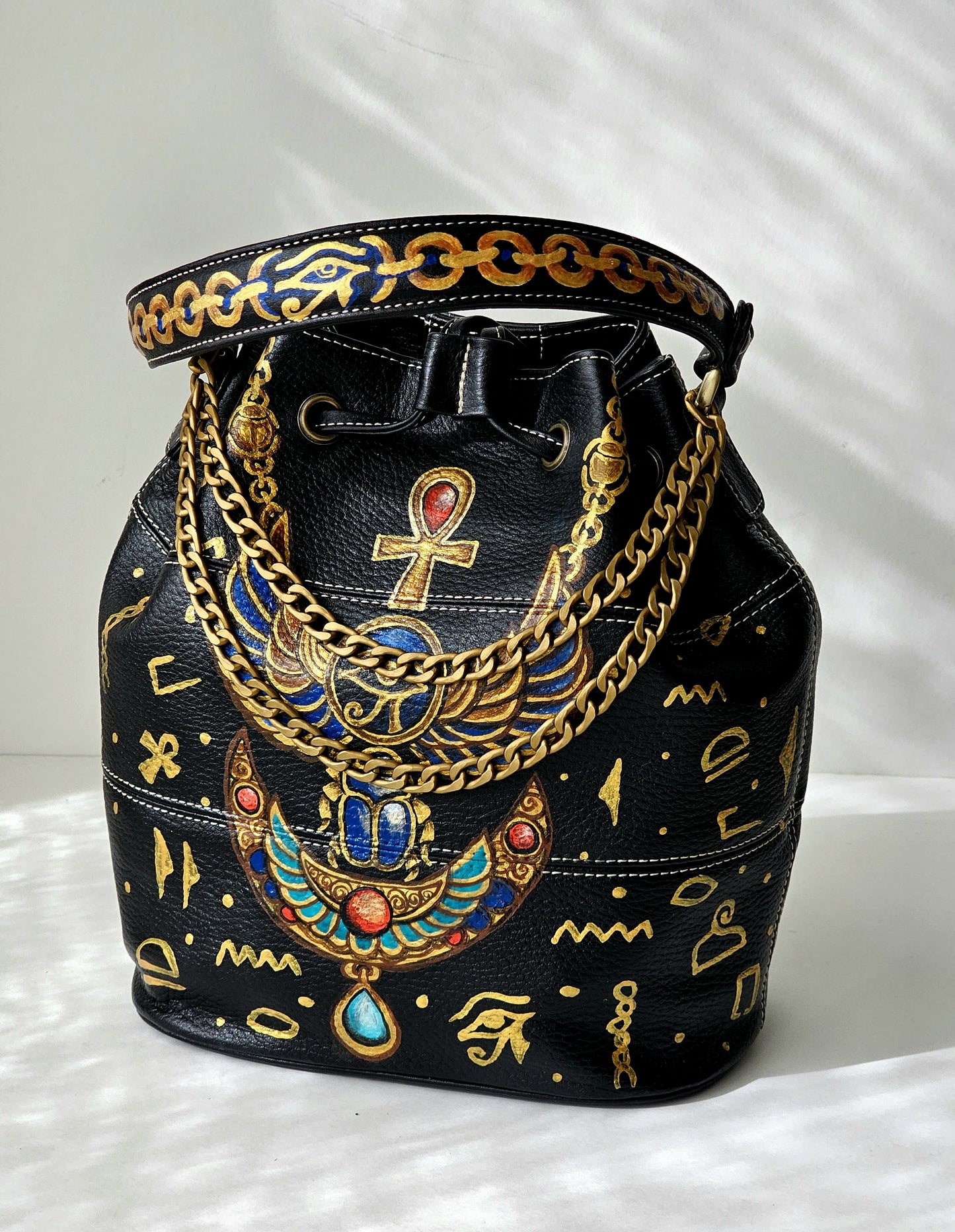Leather Bucket X Pharoic Design