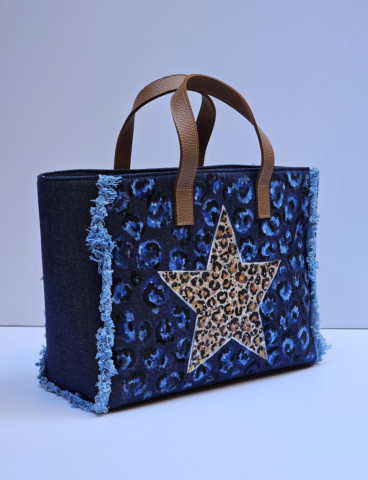 Jeans Tote Bag X Star