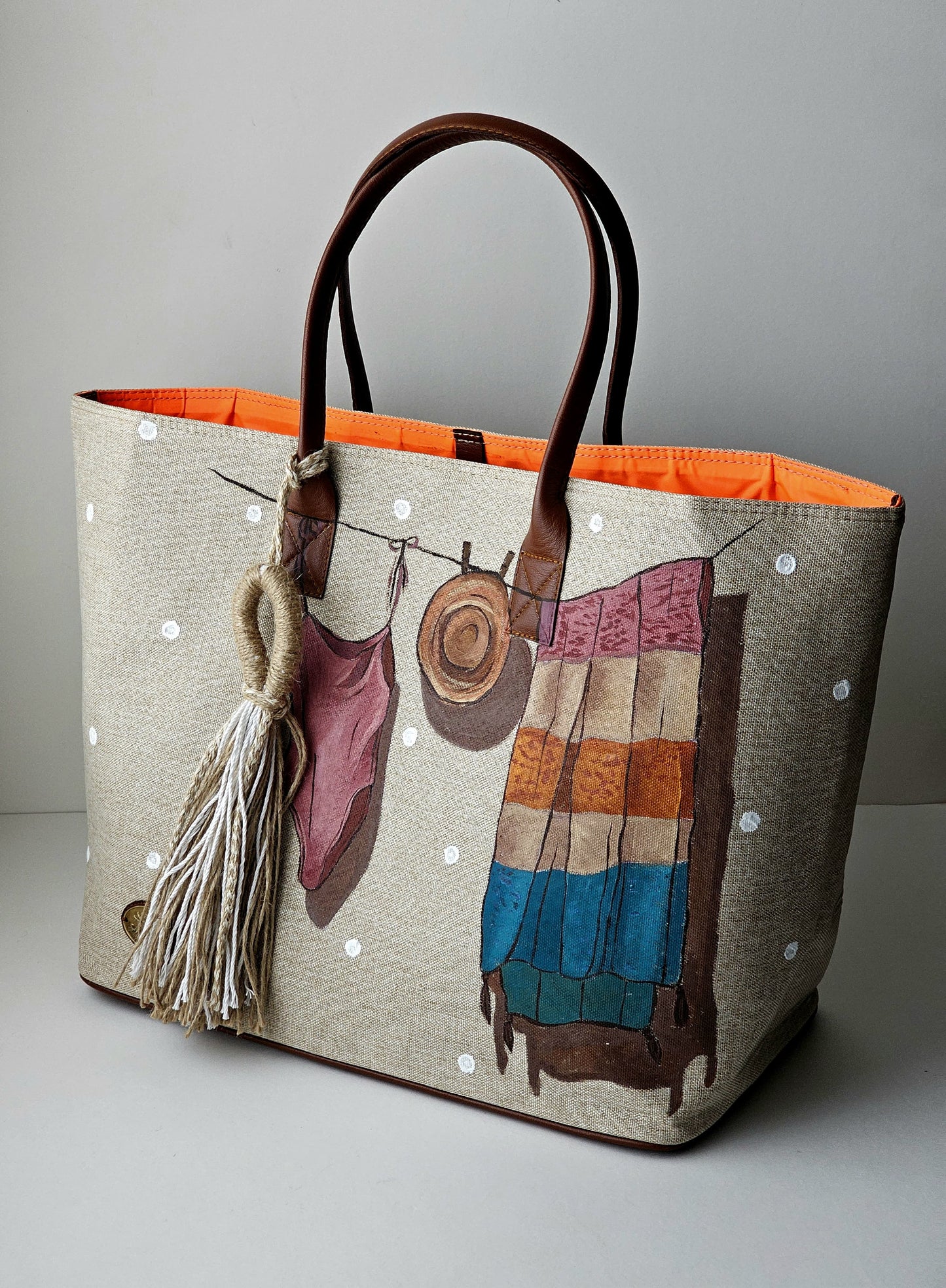 Beach Bags with Tassel
