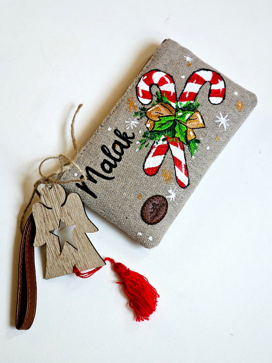 Mini Pouch X Candy Cane