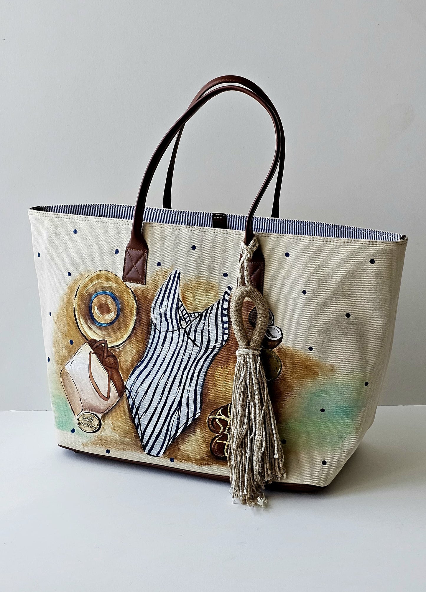 Beach Bags with Tassel