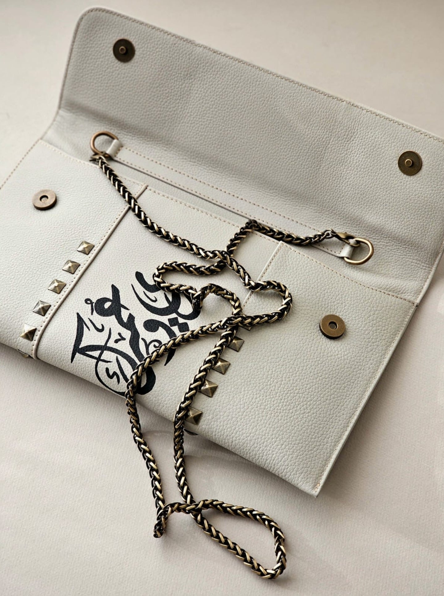 Leather Envelopes with Studs