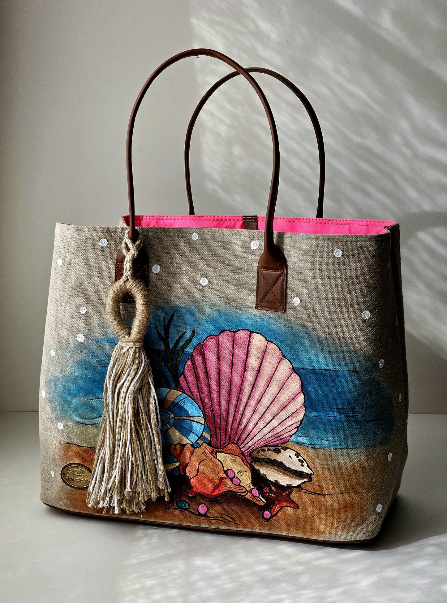 Beach Bags with Tassel