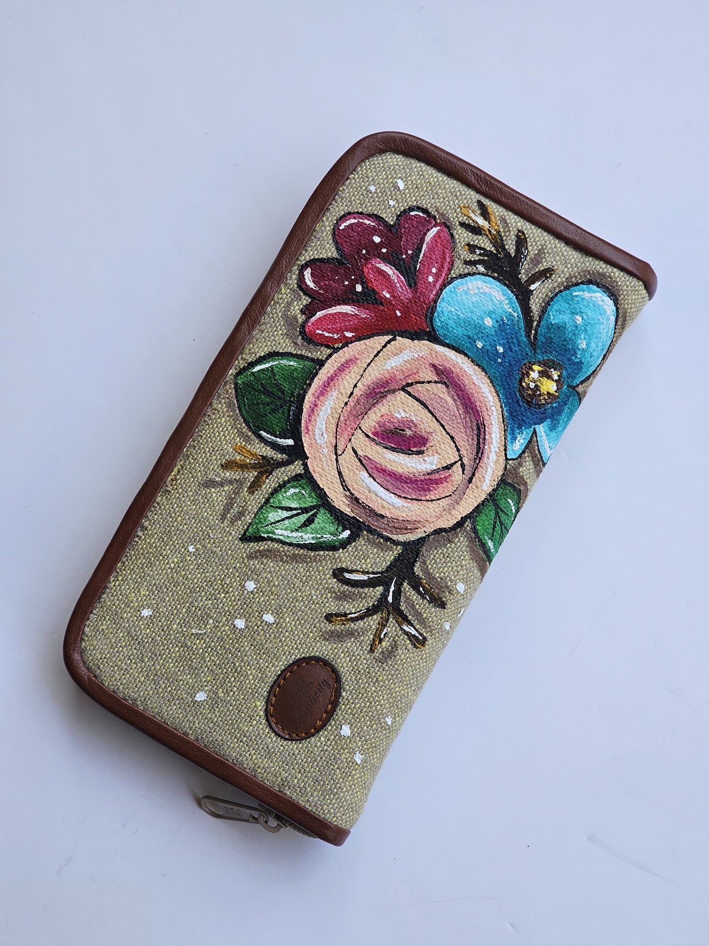 Fabric Wallet X Floral