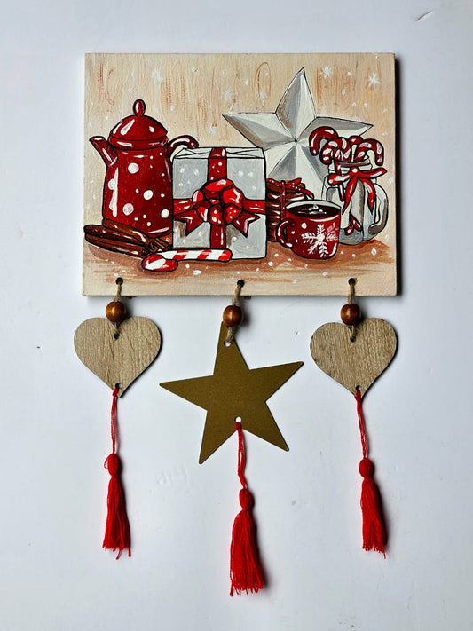 Holiday Coffee Break Wall Deco