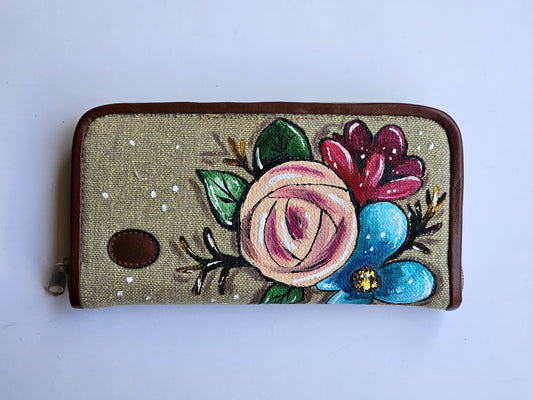 Fabric Wallet X Floral