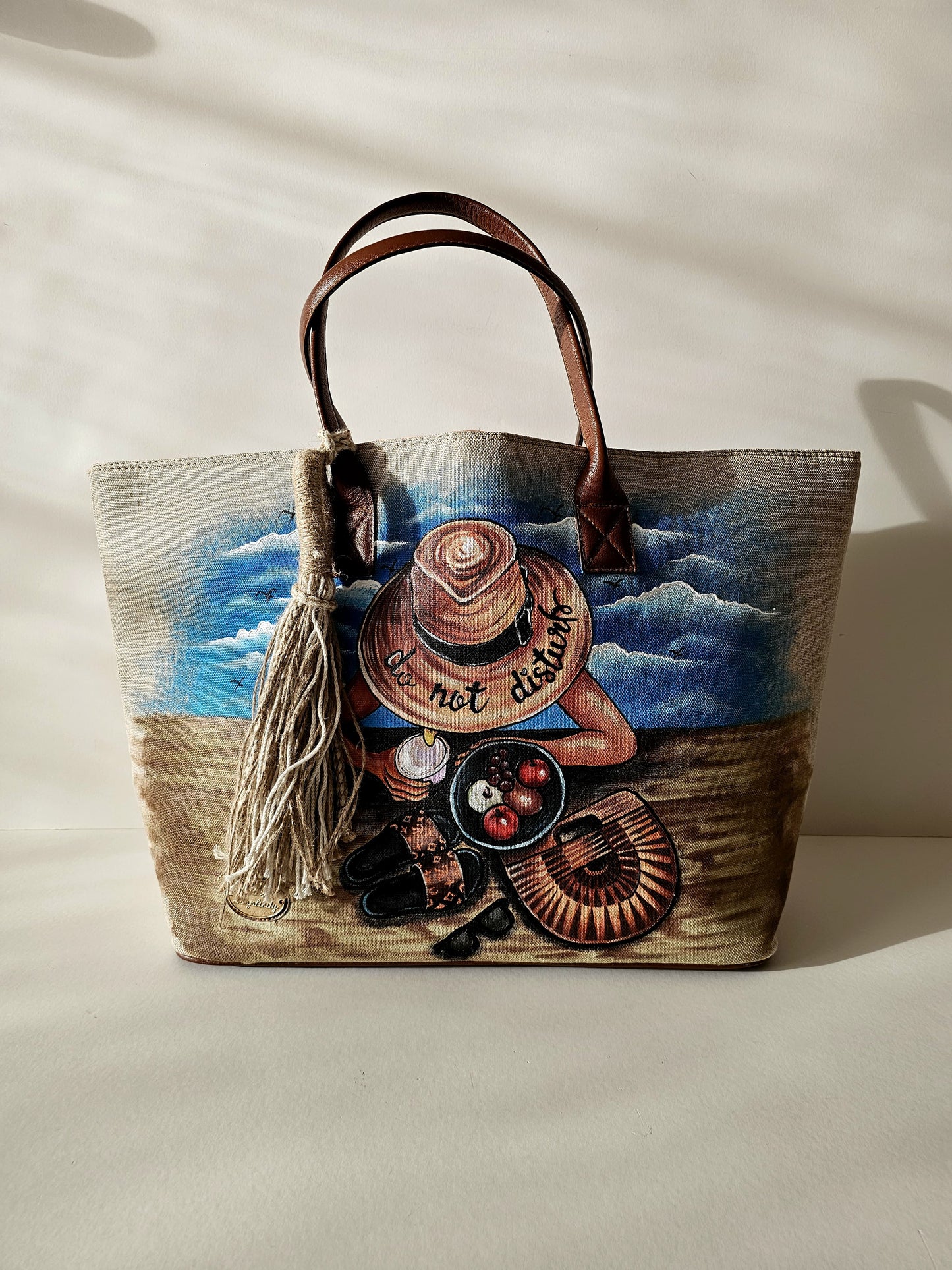 Beach Bags with Tassel