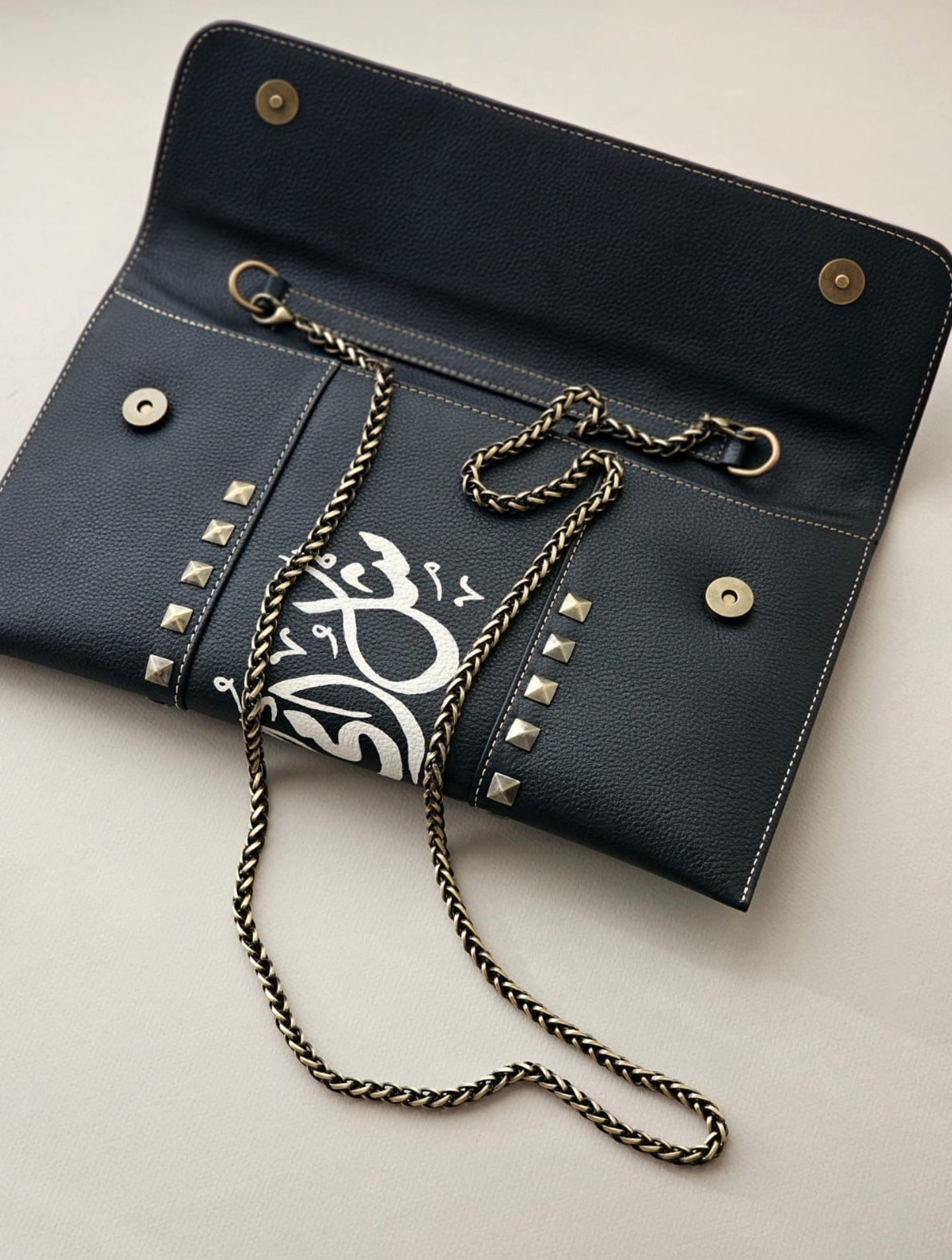 Leather Envelopes with Studs