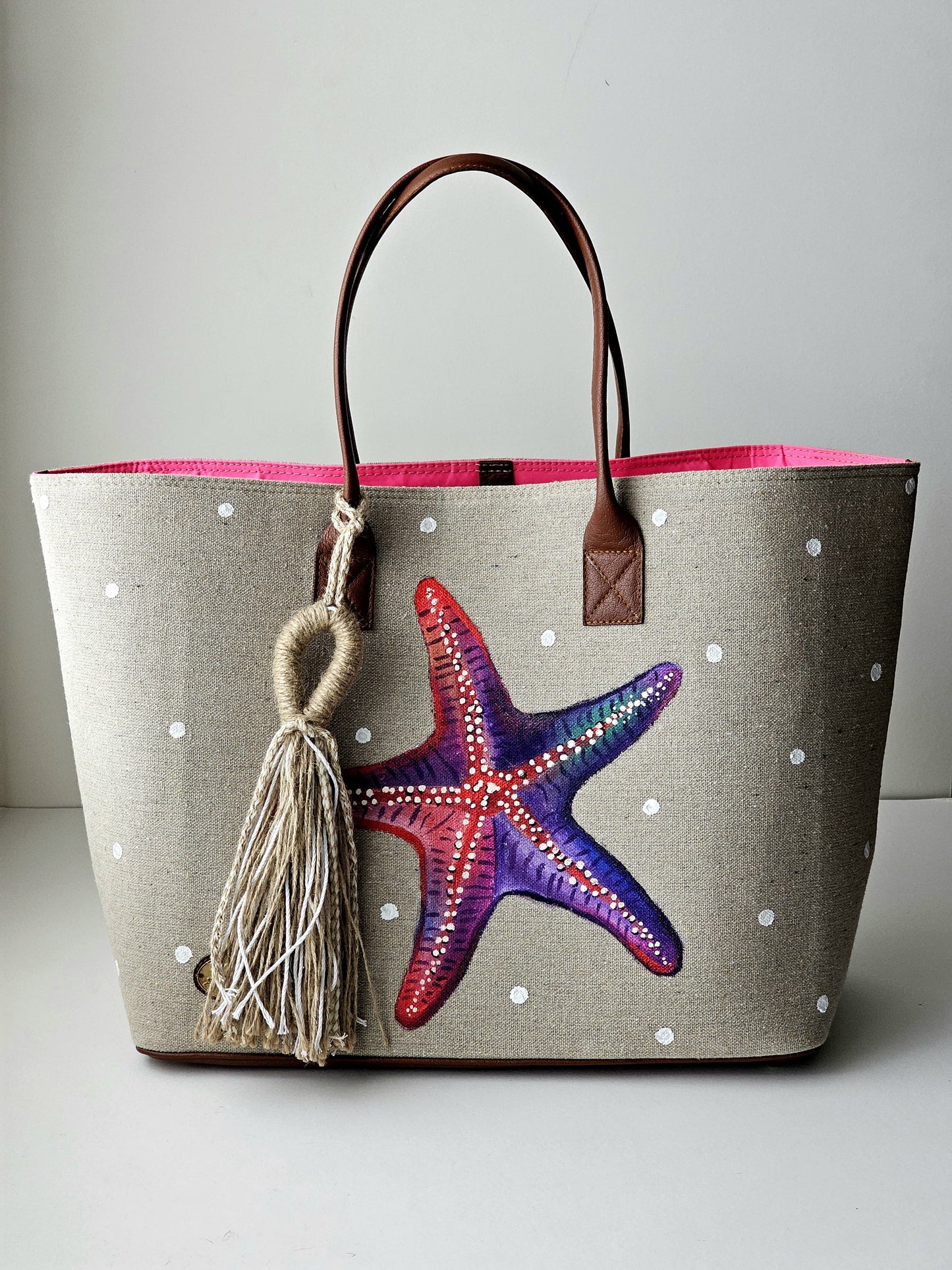 Beach Bags with Tassel