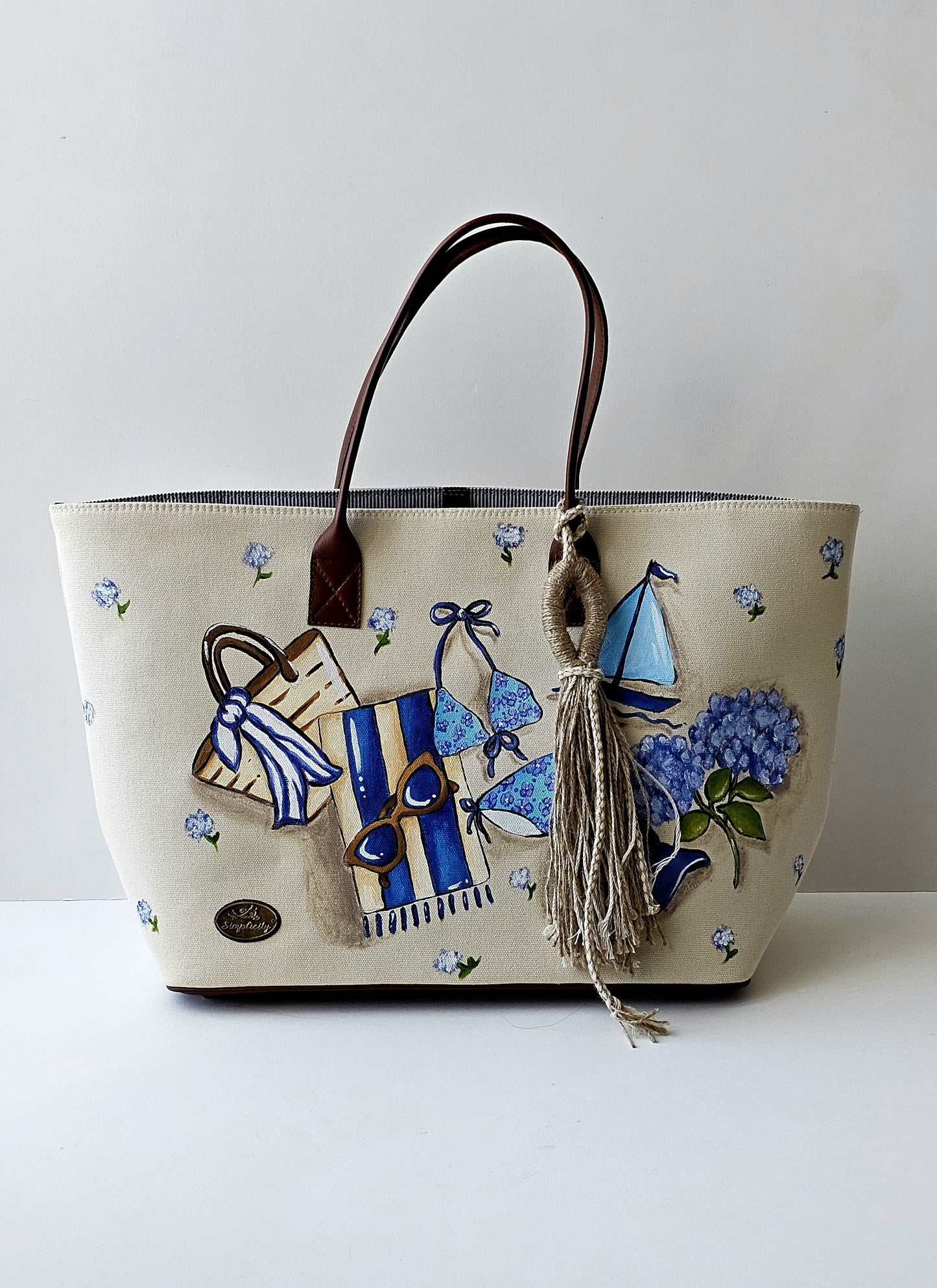 Beach Bags with Tassel