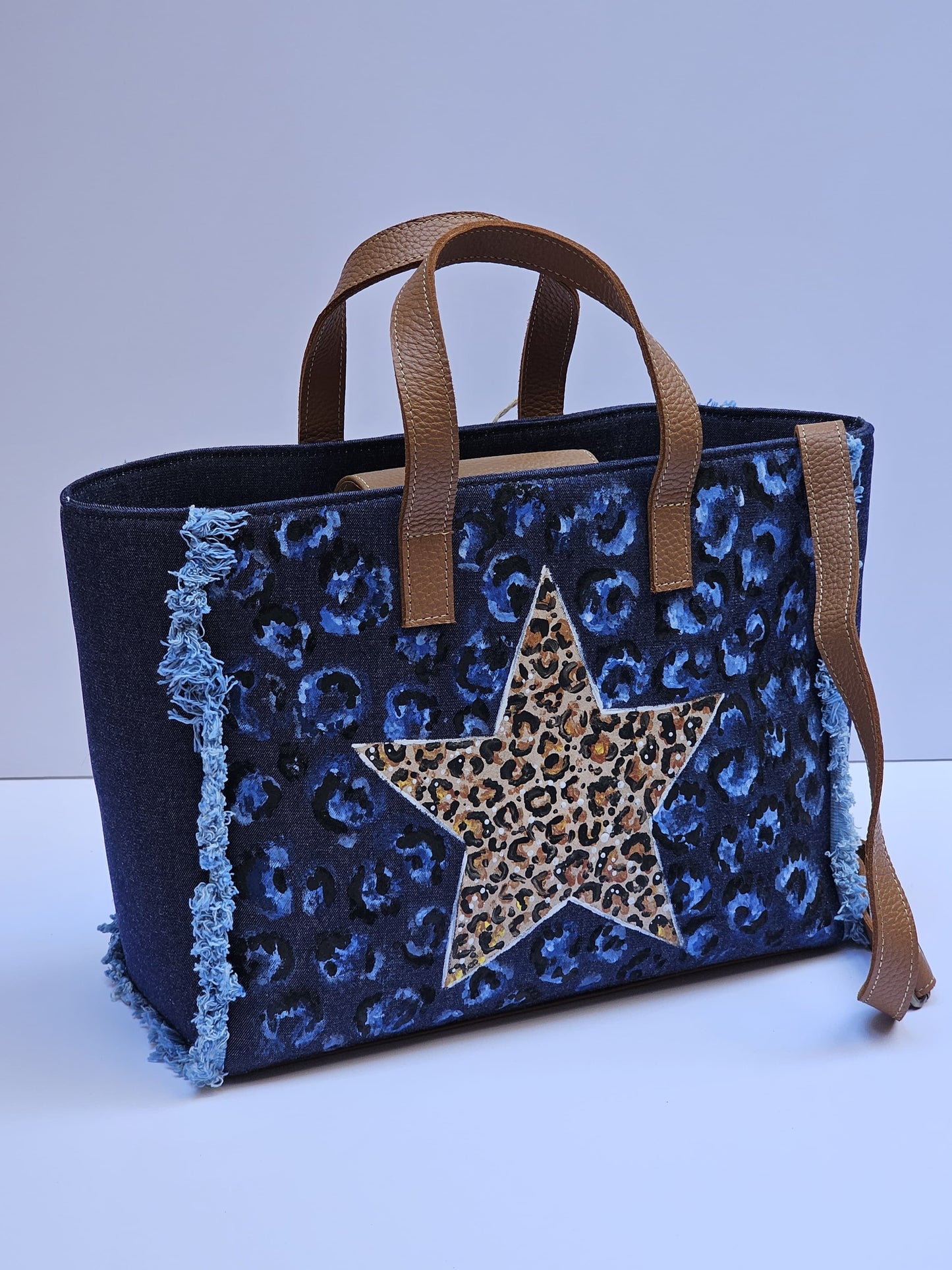 Jeans Tote Bag X Star