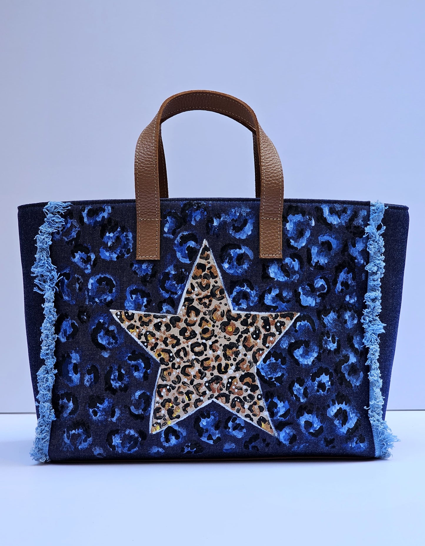 Jeans Tote Bag X Star