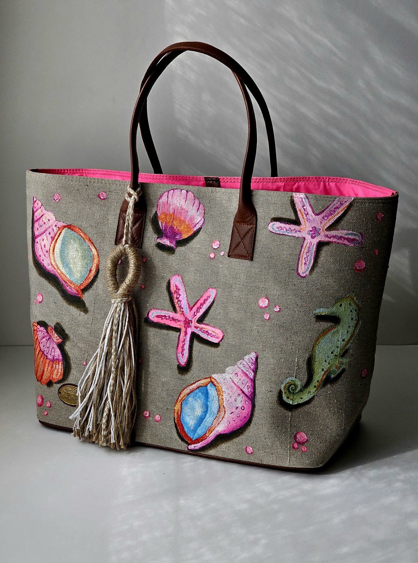 Beach Bags with Tassel