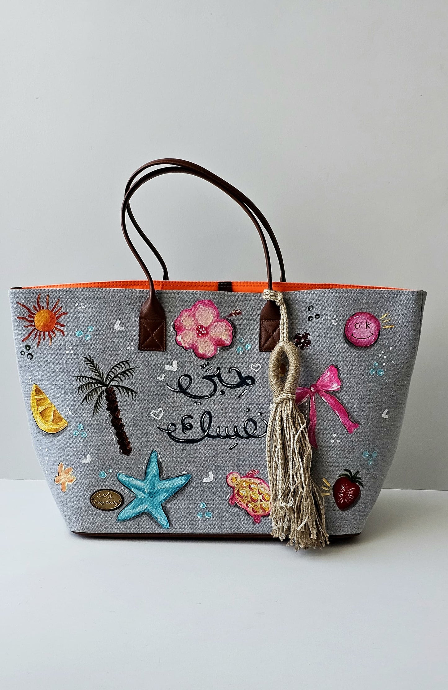 Beach Bags with Tassel