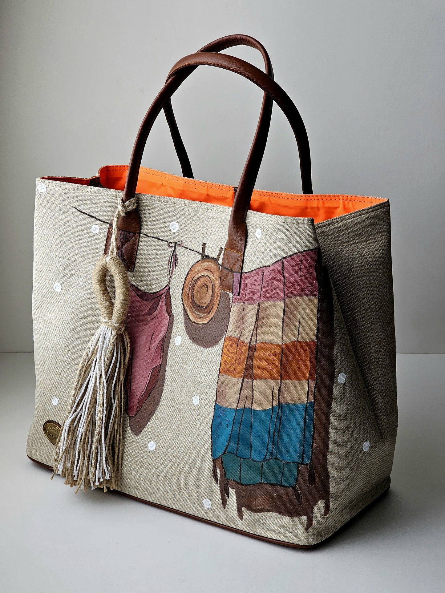 Beach Bags with Tassel